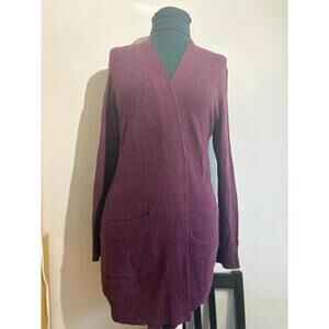 Gap Cardigan-Burgundy Women's M